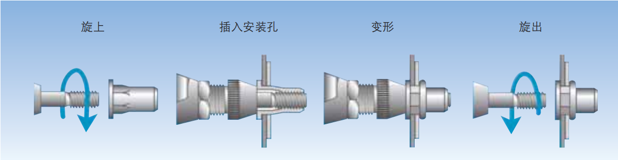 平頭半六角盲孔鉚螺母